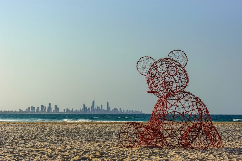 Two Gold Coast artists have taken out the major SWELL Sculpture Festival prize