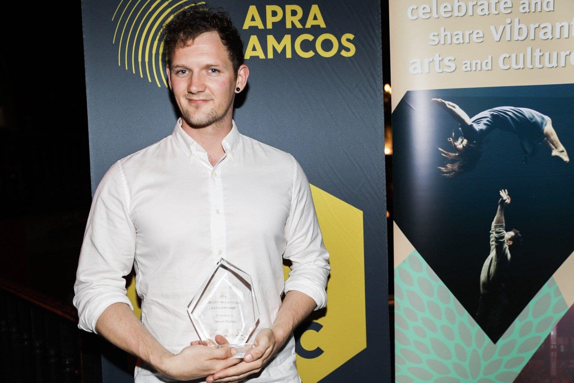 Danny Harley takes out Grant McLennan Fellowship