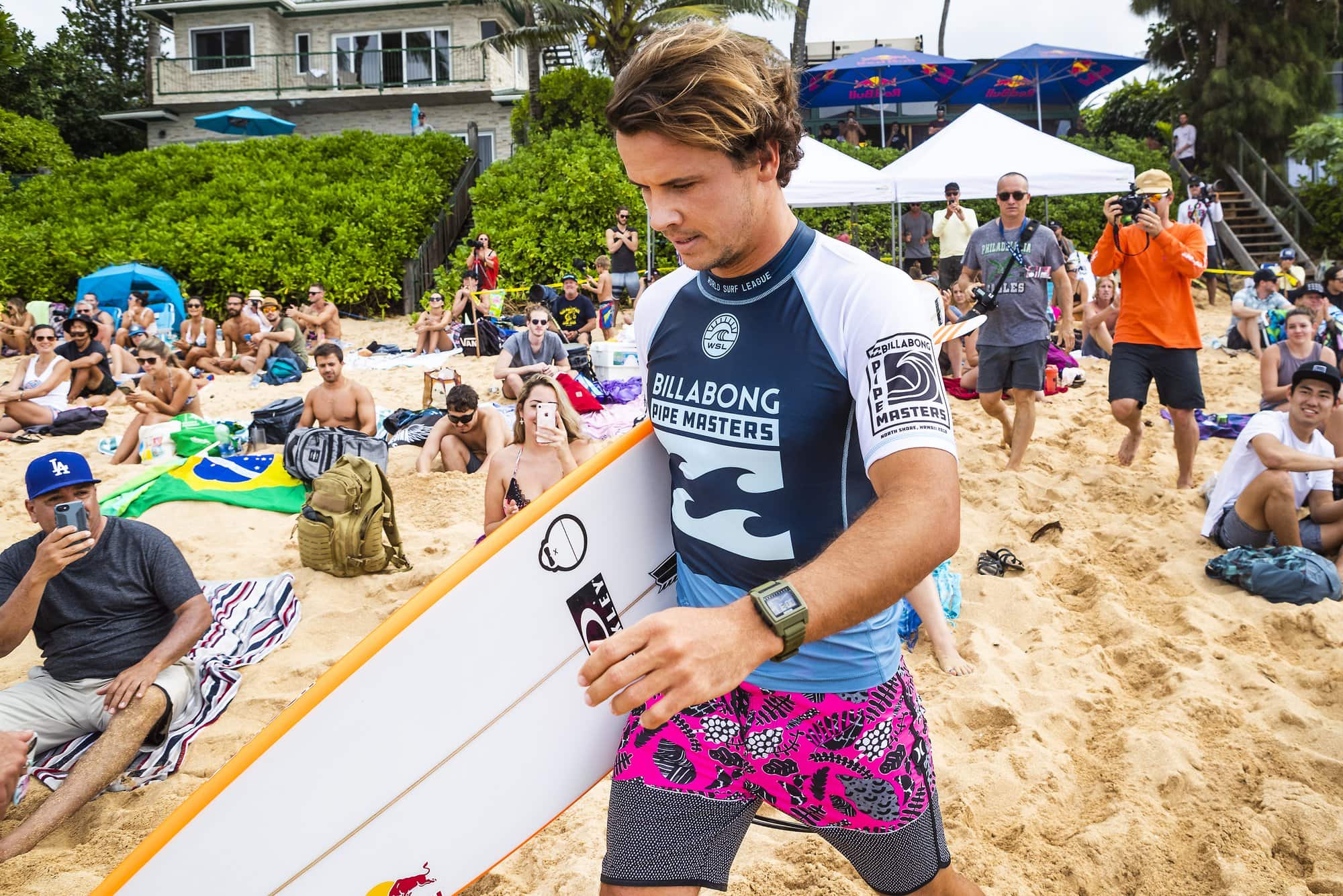 Julian Wilson at Billabong Pipe Masters