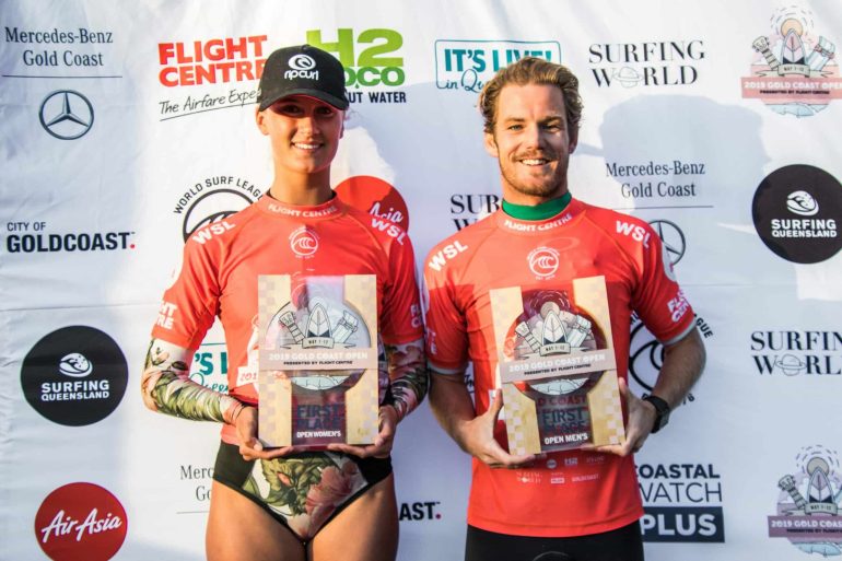 Billy Stairmand and Kirra-Belle Olsson Win 2019 Gold Coast Open Pres. by Flight Centre