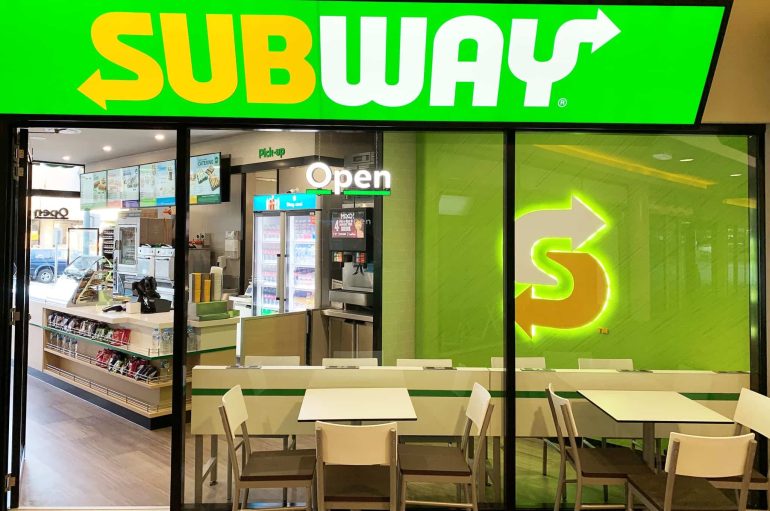 Buy one get one FREE today at Subway Beach Road