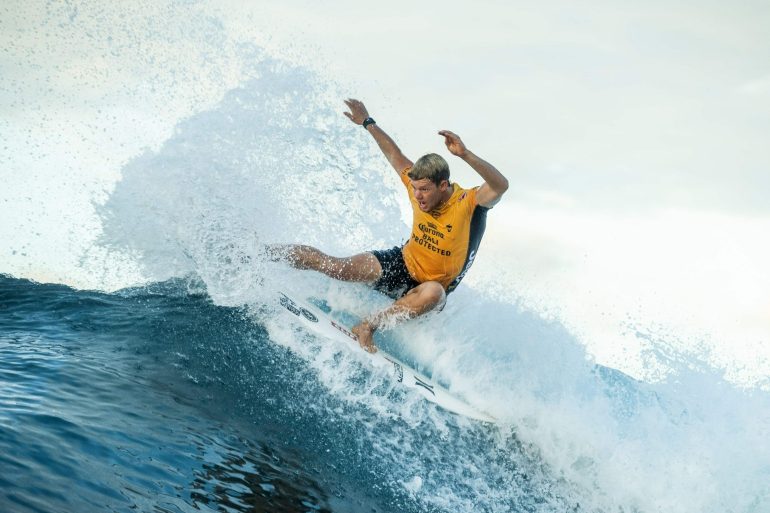 Current World Number One's John John Florence and Caroline Marks Fly Through their Seeding rounds at the Corona Bali Protected