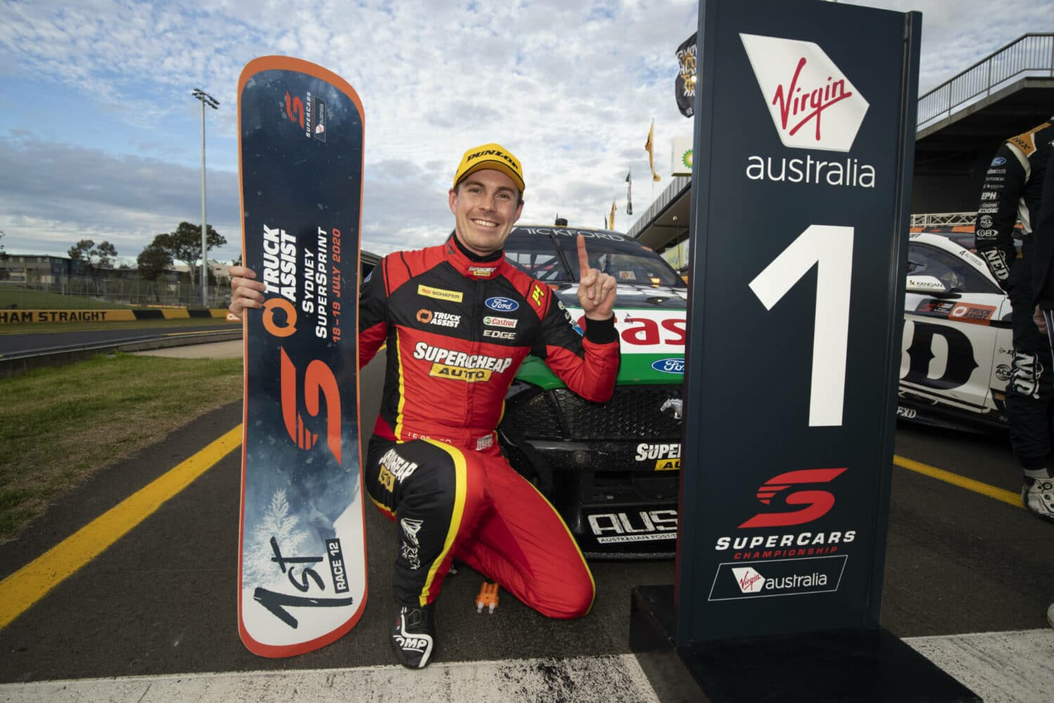 Jack Le Brocq wins first ever Supercars race