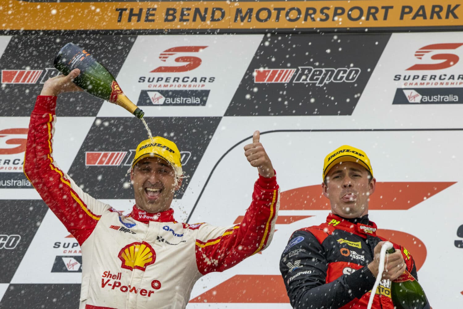 Fabian Coulthard takes win on 200th start at the Bend