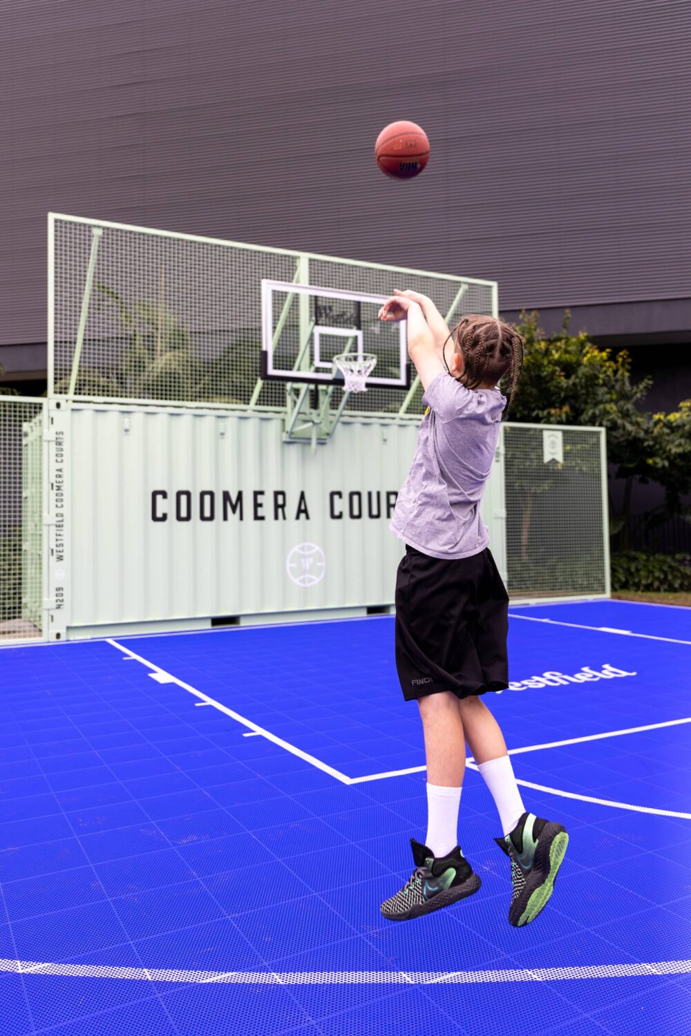 Westfield Coomera launches their own community Basketball Court