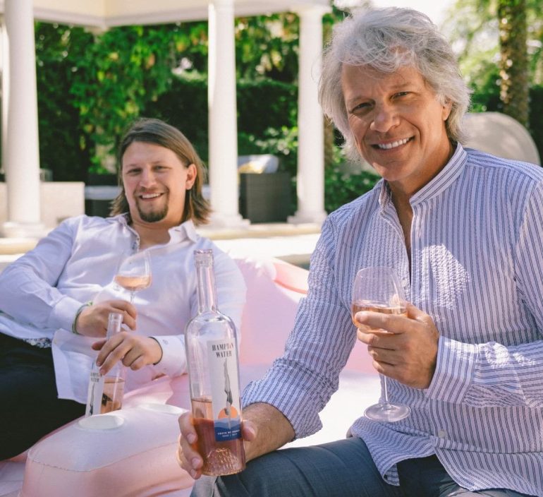 Jon Bon Jovi and his son launch Hampton Water Rosé in Australia
